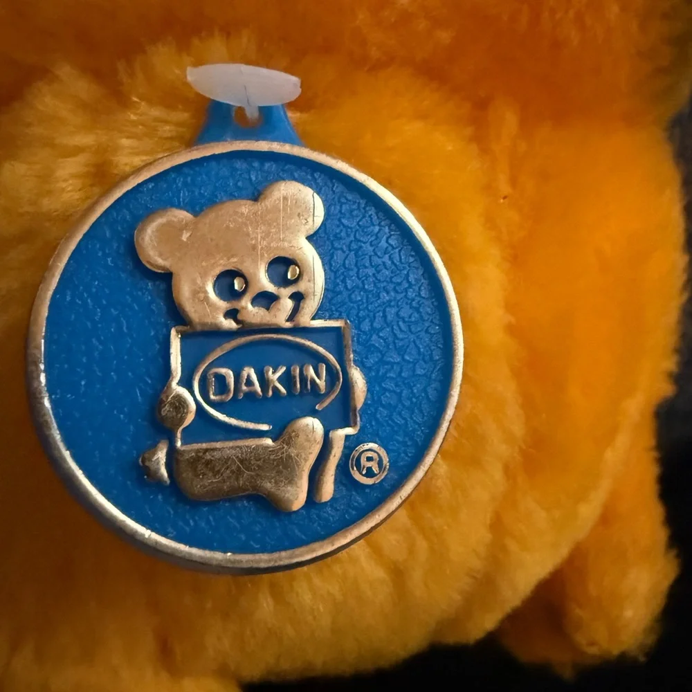 Dakine Orange Cat Plush Toy